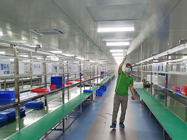虎门麒麟科技厂房除甲醛图片2