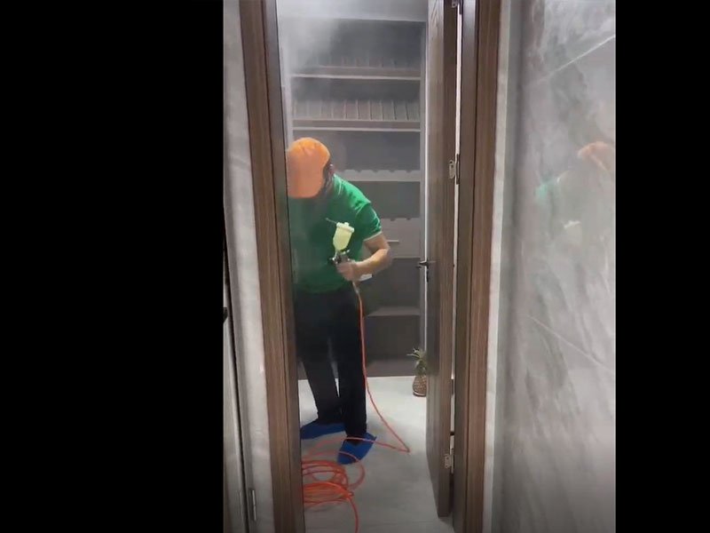 金地风华别墅除甲醛施工图片2