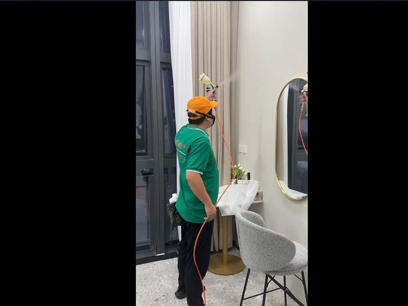 南山养生馆除甲醛施工图片3