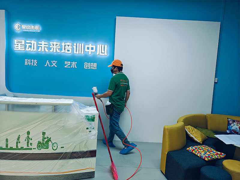 星动未来教育培训机构除甲醛甲醛治理图片2